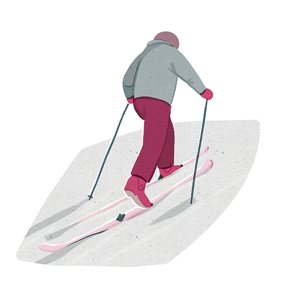 Test de ski de rando à Thyon 2000 François sports Morges Bremblens